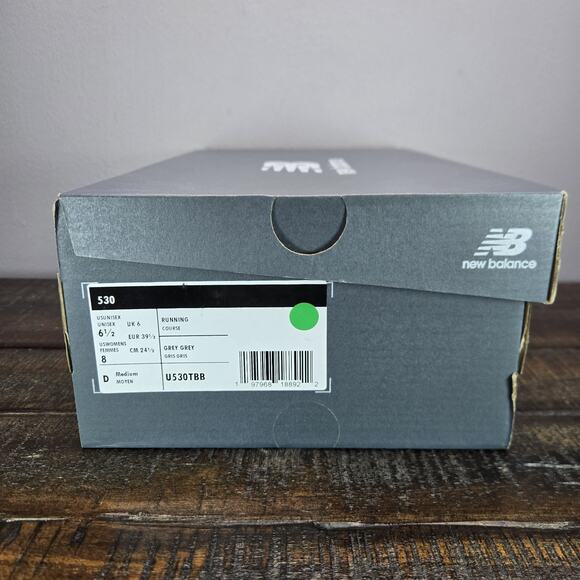 NEW New Balance 530 Womens Size 8 D Running Shoes U530TBB Gray Mineral Green - Picture 12 of 12